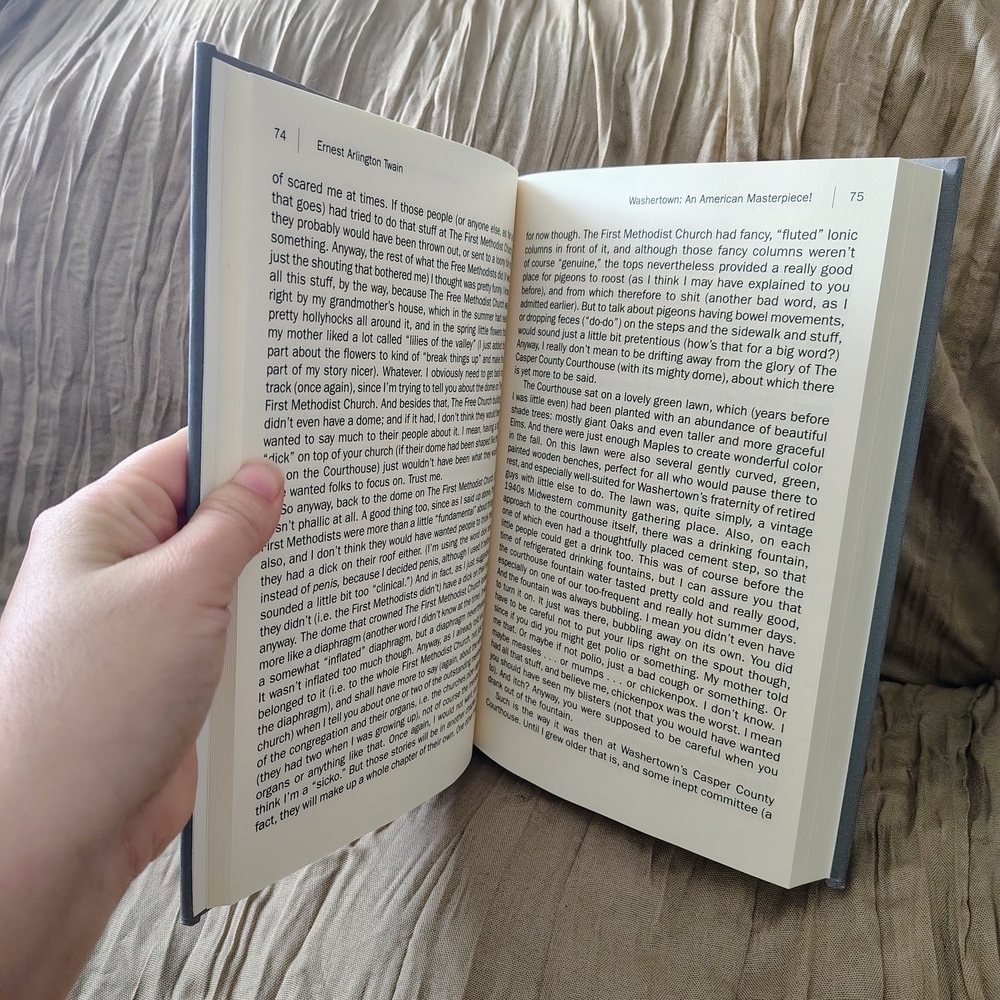 Washertown: An American Masterpiece! Hardcover Ernest Arlington Twain - Picture 10 of 10